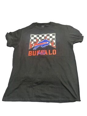 Buffalo Bills Black Graphic T Shirt